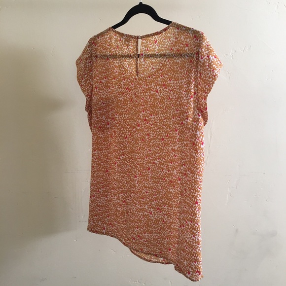 Banana Republic Heart Print Blouse - Picture 3 of 4